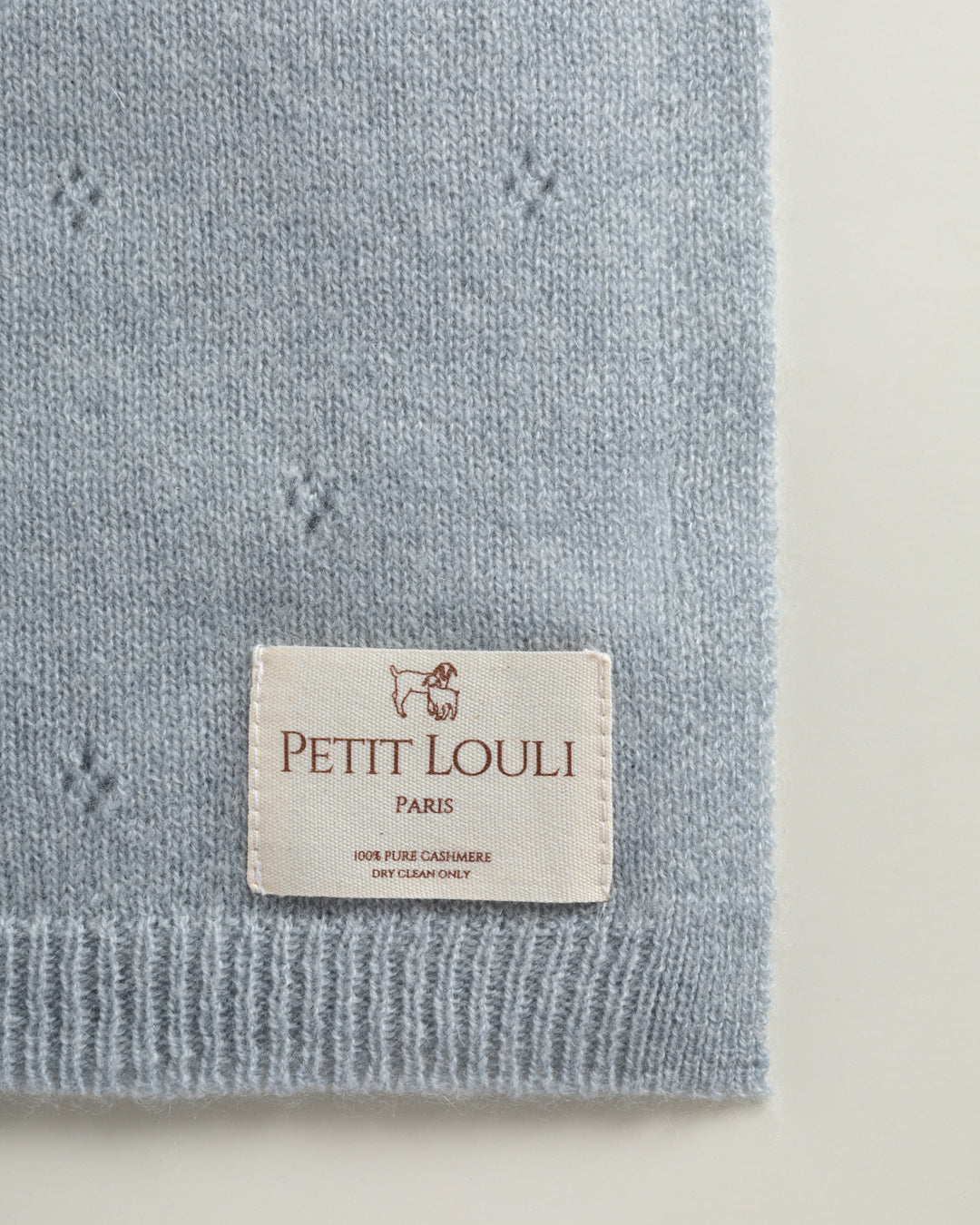 The Cashmere Baby Blanket & Bunny Gift Set (Pointelle)