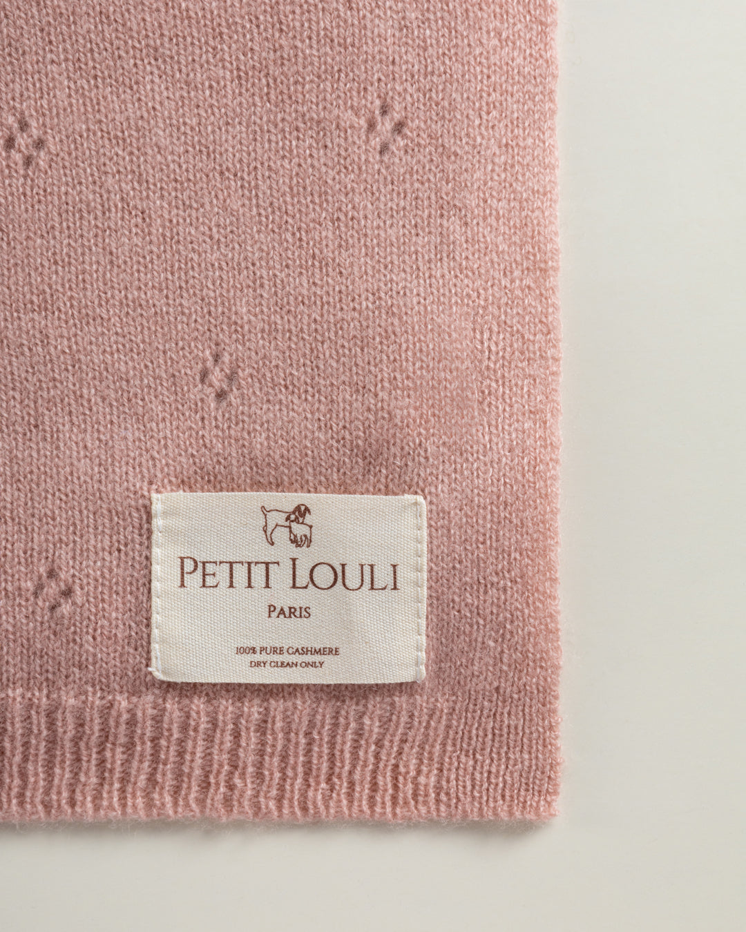 The Cashmere Baby Blanket & Bunny Gift Set (Pointelle)