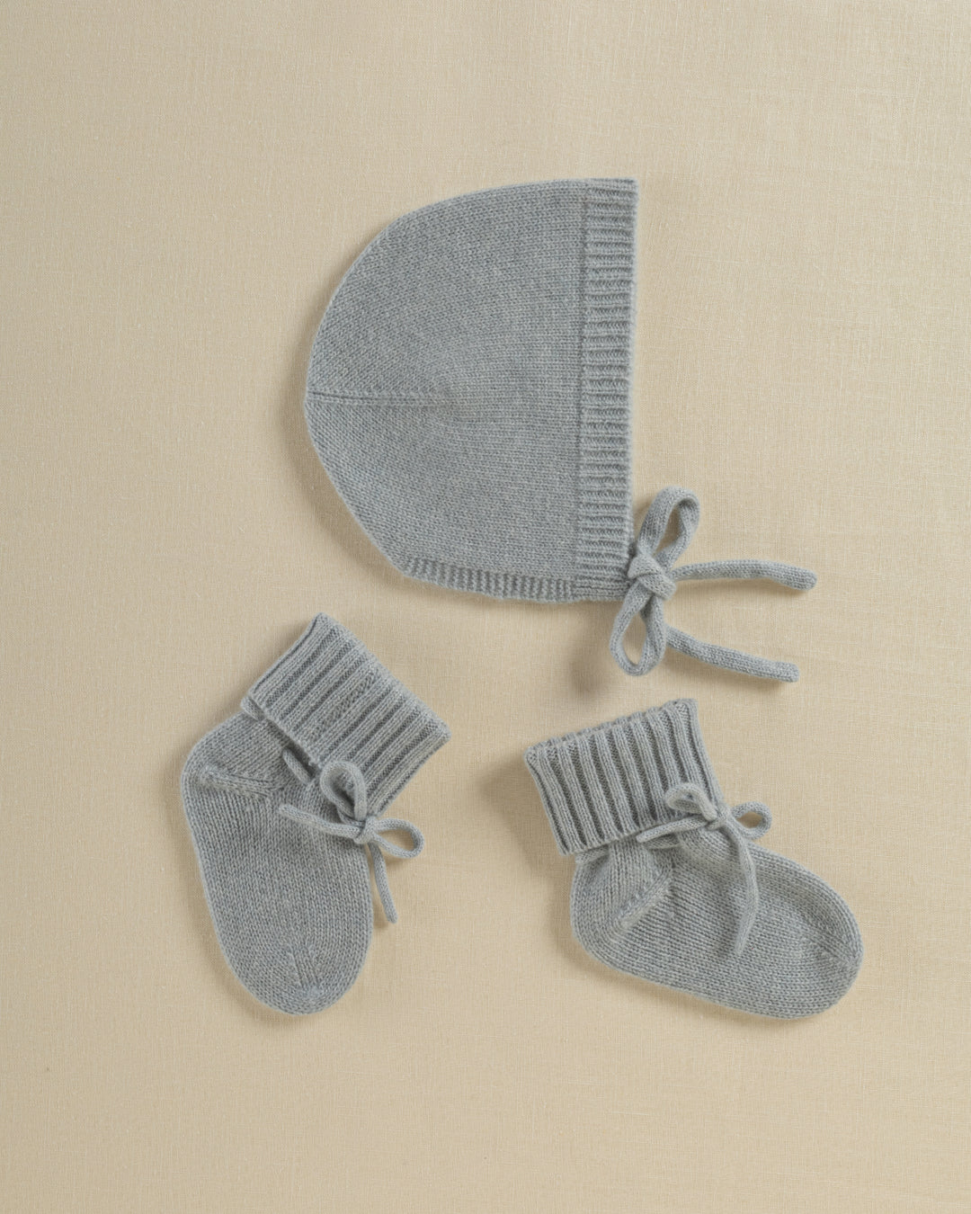 Petit Louli Cashmere Essentials (Morning) — organic cashmere baby gift set