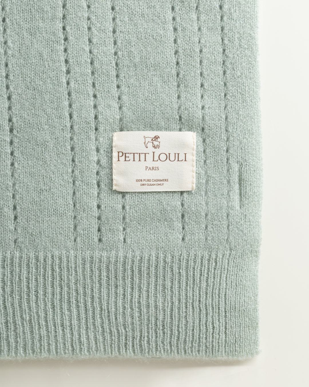 The Mist Cashmere Baby Blanket