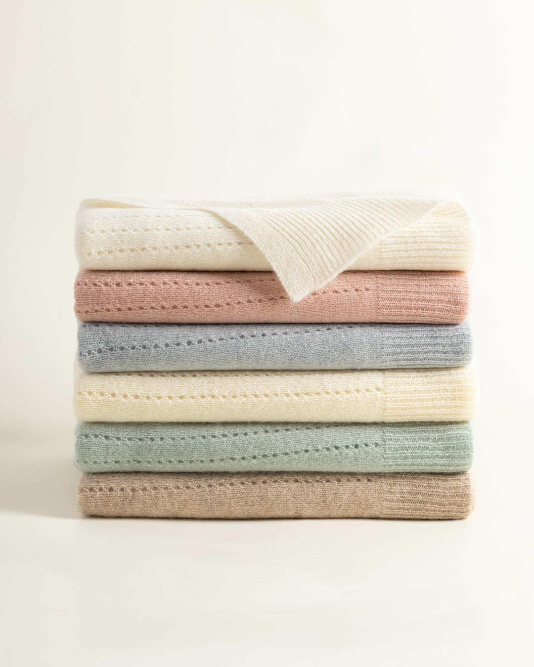 The Mist Cashmere Baby Blanket