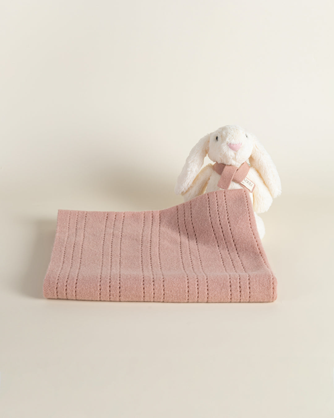 The Cashmere Baby Blanket & Bunny Gift Set (Mist)