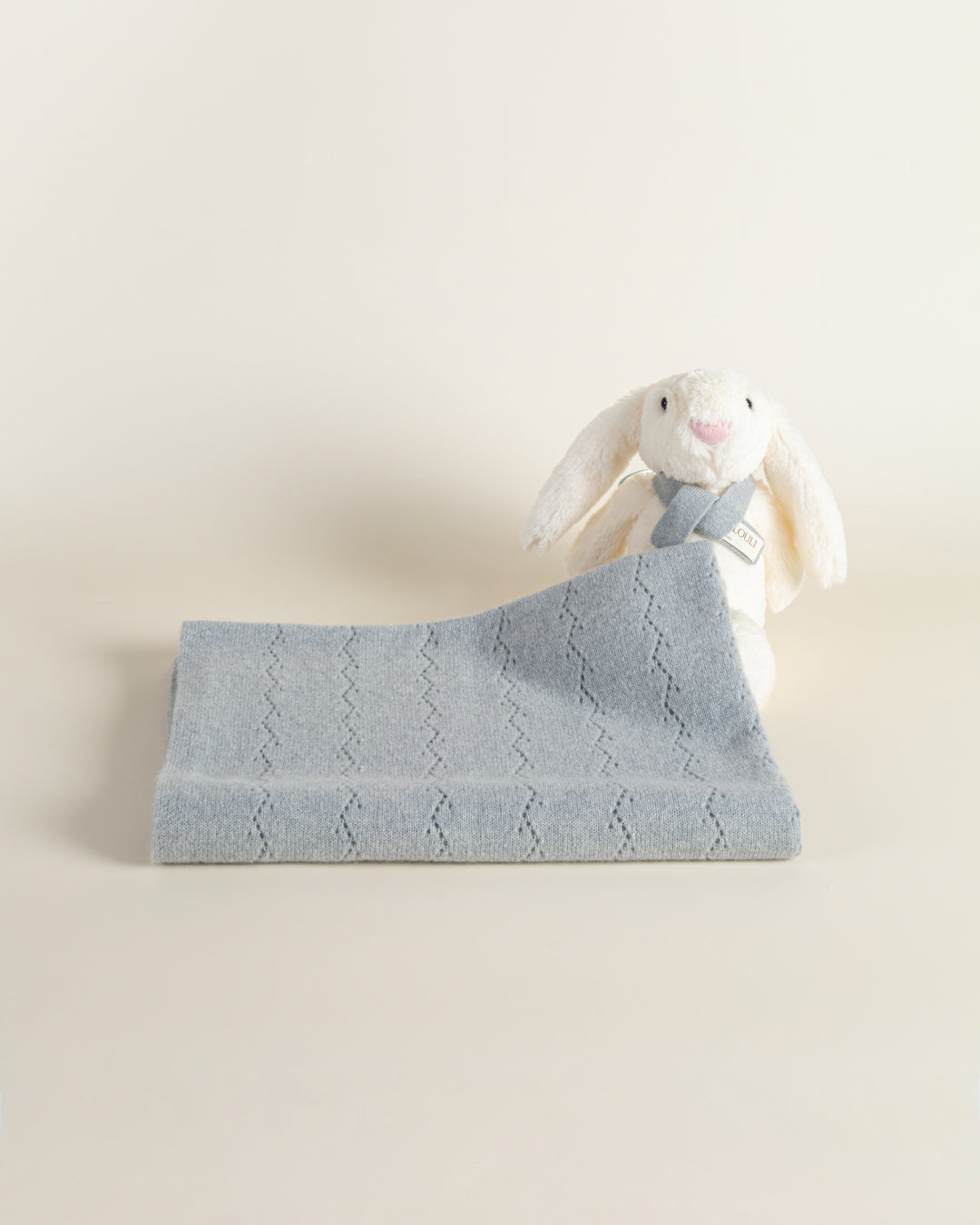 The Cashmere Baby Blanket & Bunny Gift Set (Willow)