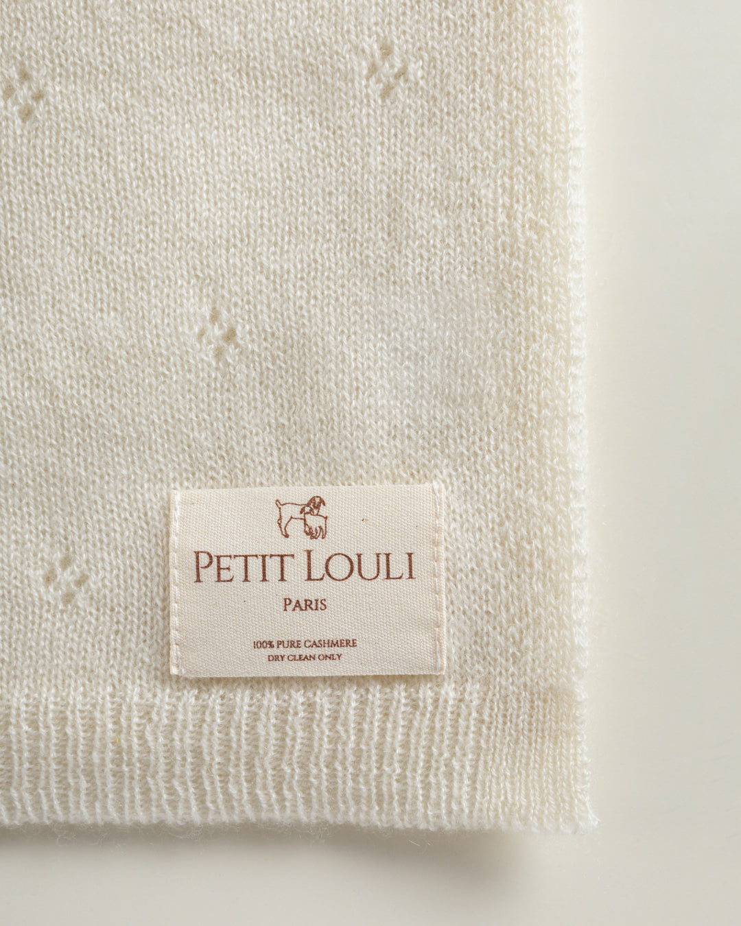 The Cashmere Baby Blanket & Bunny Gift Set (Pointelle)