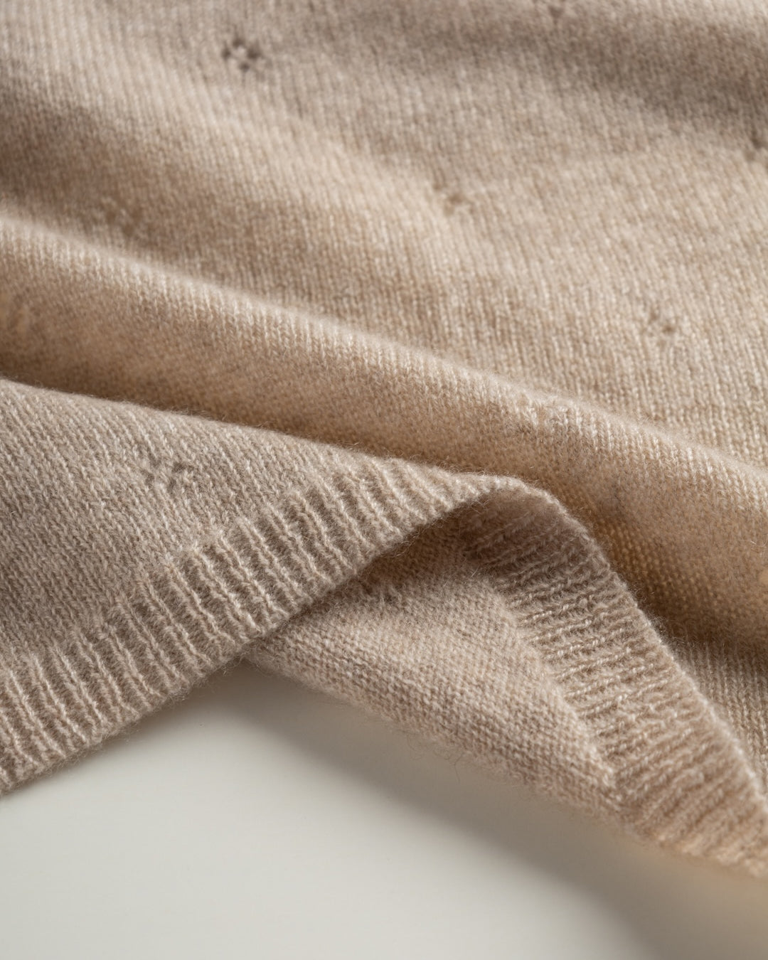 The Cashmere Baby Blanket & Bunny Gift Set (Pointelle)