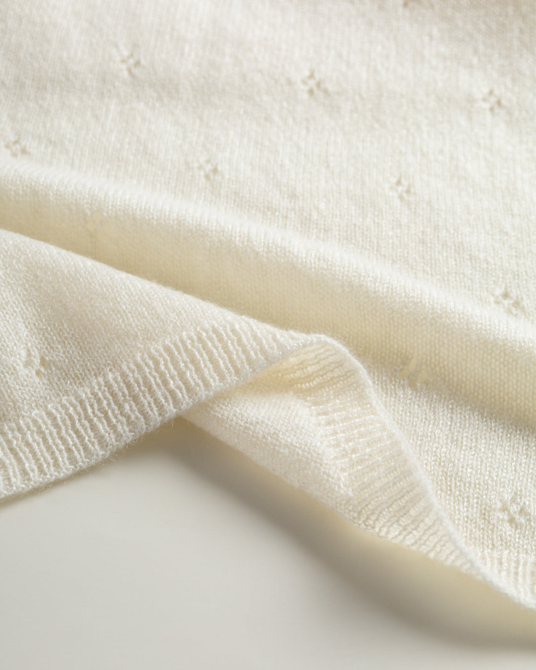 The Cashmere Baby Blanket & Bunny Gift Set (Pointelle)