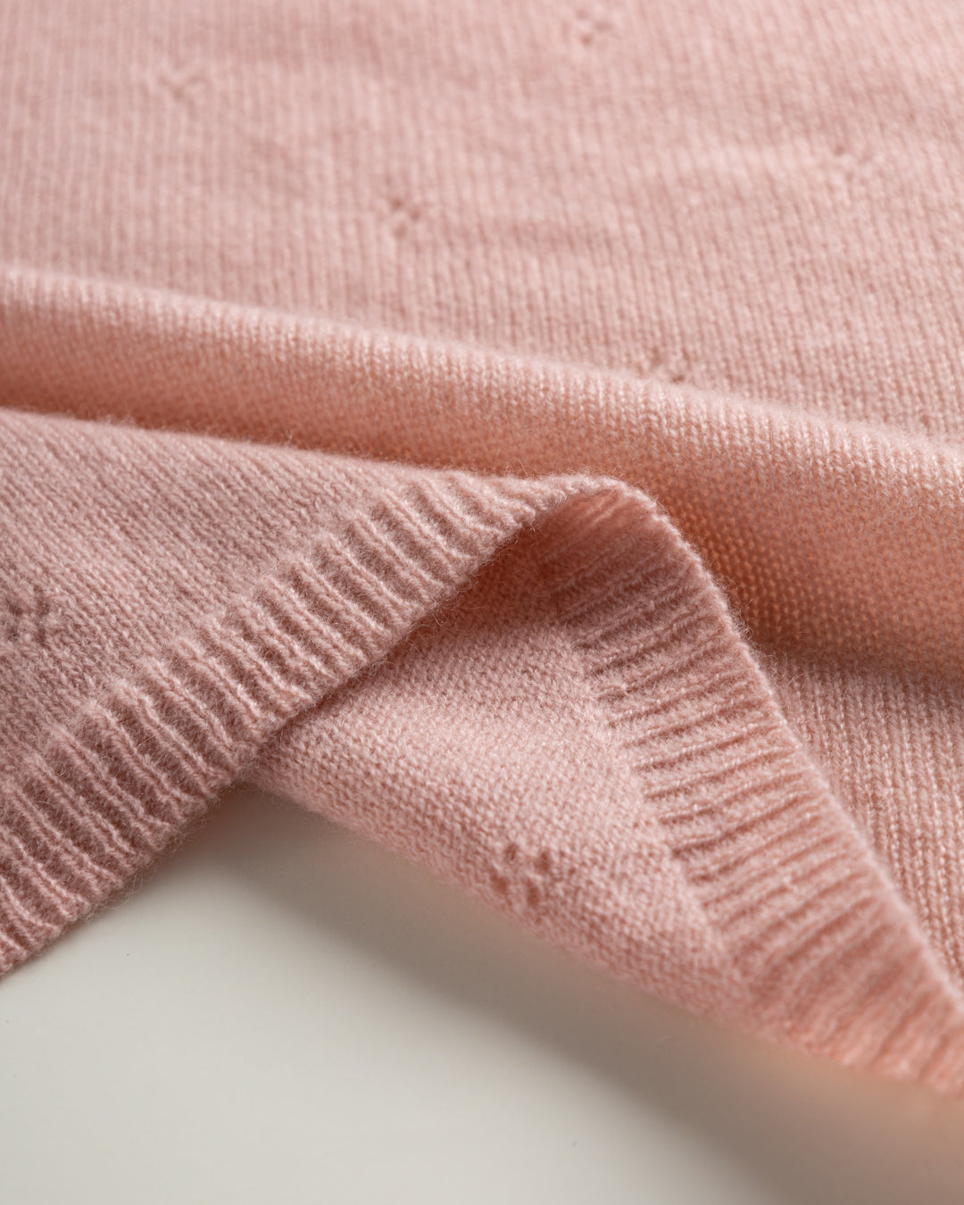 The Cashmere Baby Blanket & Bunny Gift Set (Pointelle)