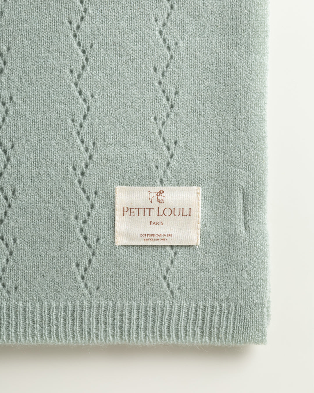 The Willow Cashmere Baby Blanket