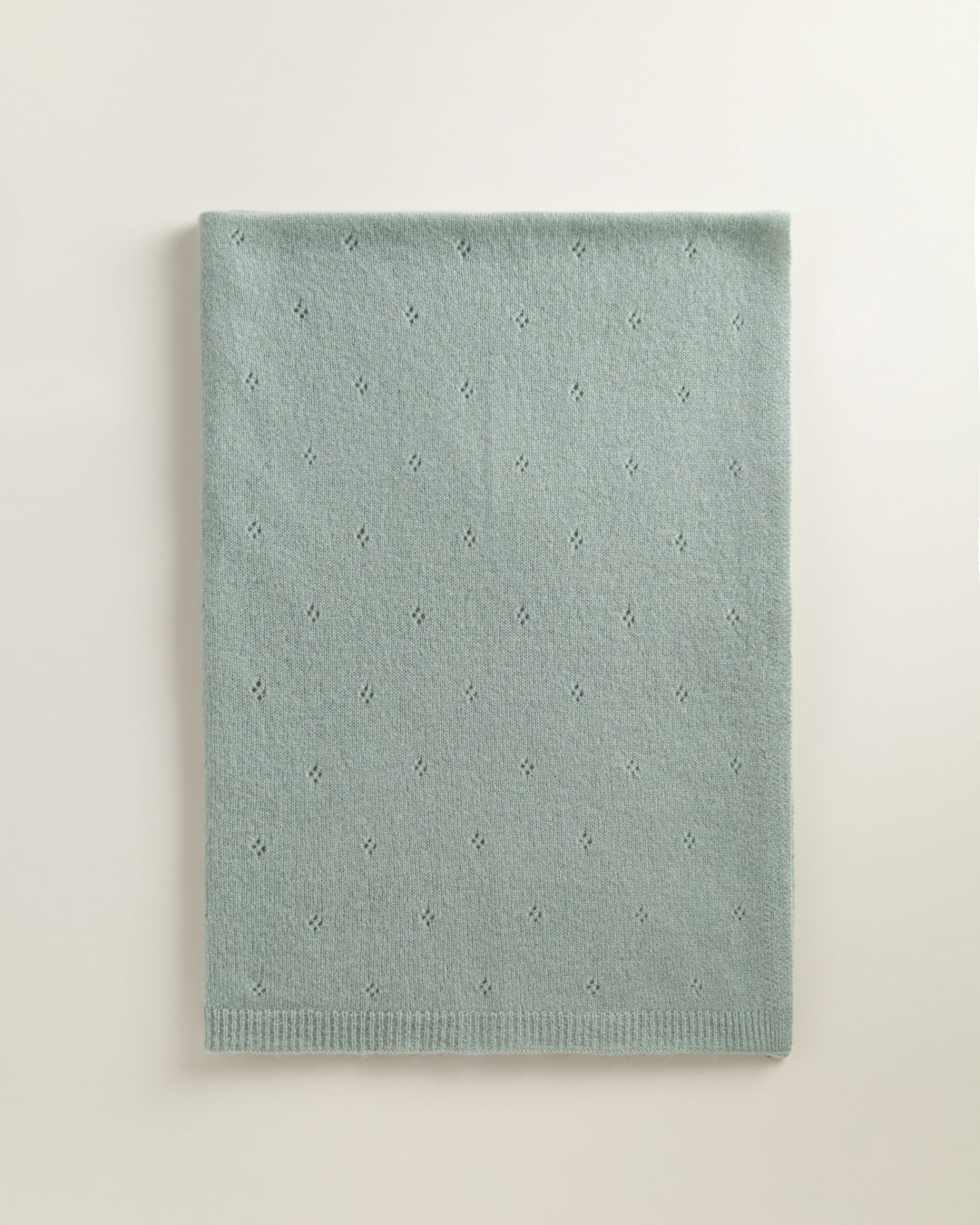 Petit Louli Pointelle Cashmere Baby Blanket — 100% organic cashmere for babies