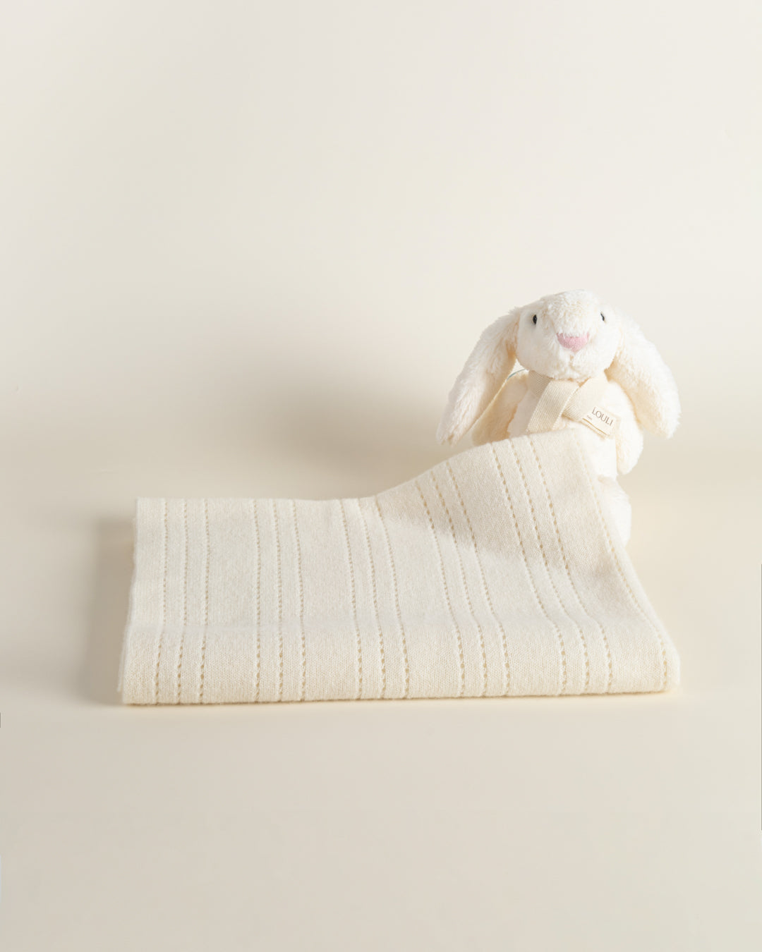 The Cashmere Baby Blanket & Bunny Gift Set (Mist)